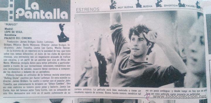 Coleccionismo de Revista Hola: RECORTES JOHN TRAVOLTA - Foto 1