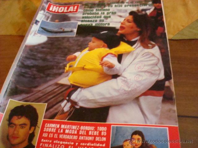 Coleccionismo de Revista Hola: ISABEL PREYSLER- BROOKE SIELDS- INFANTA CRISTINA- JULIO IGLESIAS- MAYRA GOMEZ KEMP Y MAS