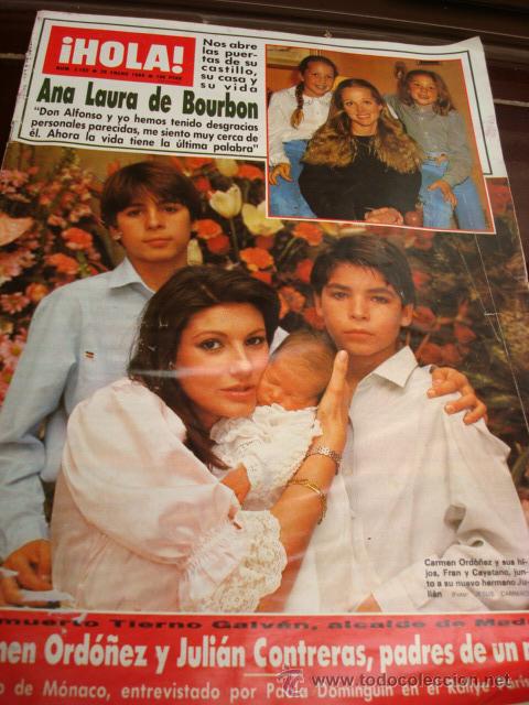 Collectionnisme de Magazine &iexcl;Hola!: RAPHAEL- LINDA EVANS- CHARLENE TILTON