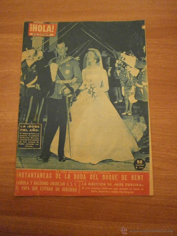 Coleccionismo de Revista Hola: HOLA  N&ordm; 877- 17-23-JUNIO 1961