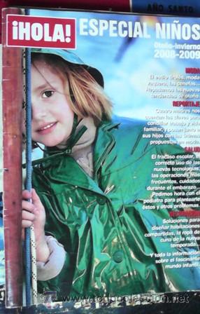 Coleccionismo de Revista Hola: Hola, Especial ni&ntilde;os, oto&ntilde;o invierno 2008-2009