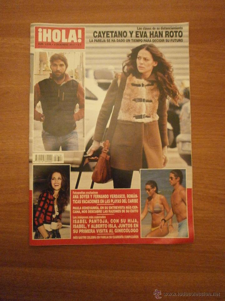 Coleccionismo de Revista Hola: REVISTA  -HOLA - 3618-- 4 DICIEMBRE 2013-
