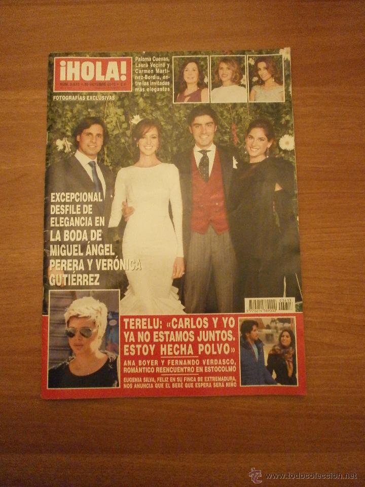 Coleccionismo de Revista Hola: REVISTA  -HOLA - 3613-  30 DE OCTUBRE 2013-