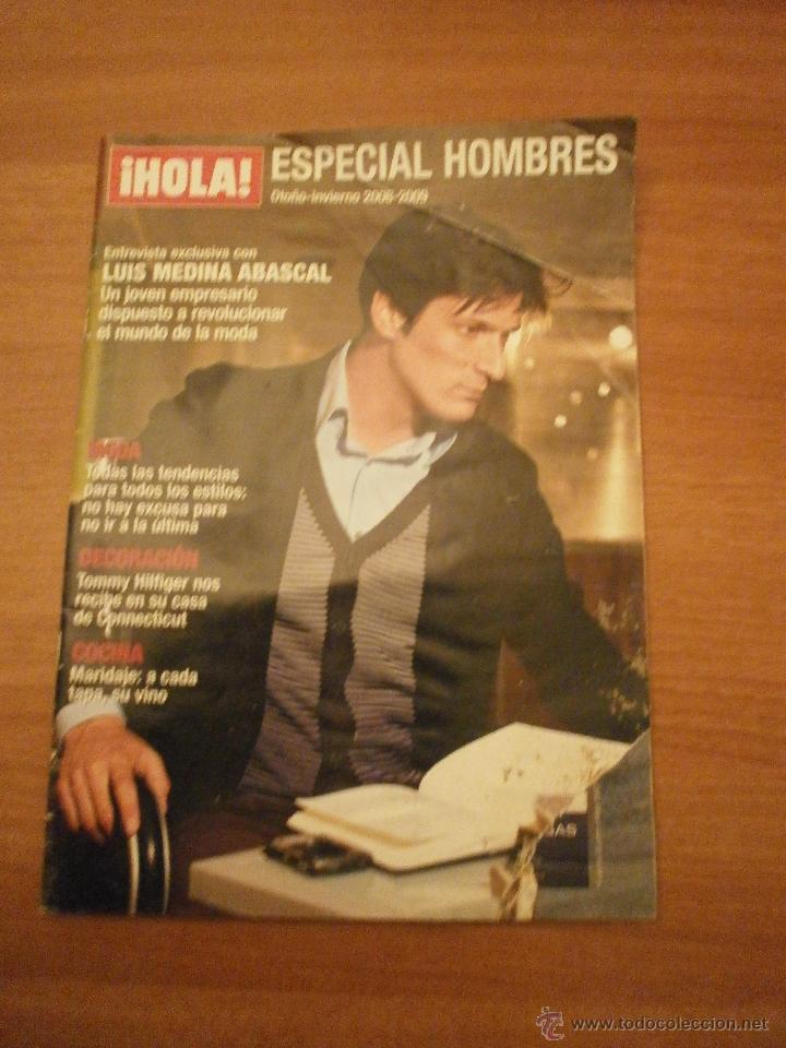 Coleccionismo de Revista Hola: REVISTA HOLA , ESPECIAL HOMBRES - OTO&Ntilde;O . INVIERNO - 2008---2009-