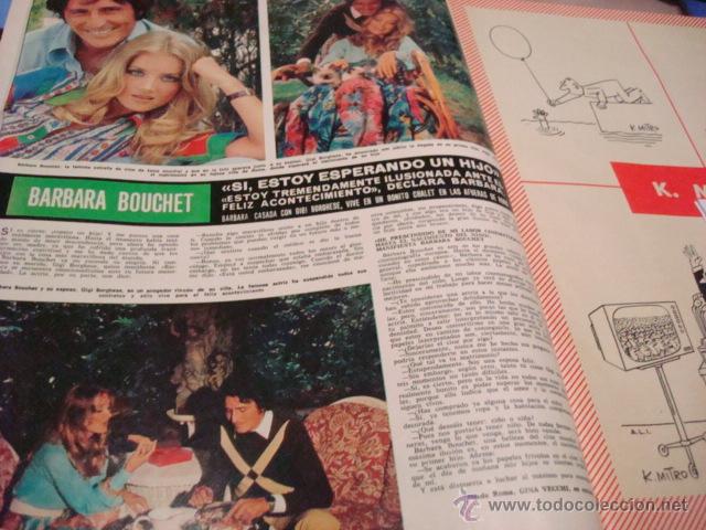 Coleccionismo de Revista Hola: BARBARA BOUCHET - Foto 2