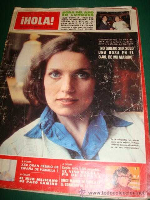 Coleccionismo de Revista Hola: LOLITA Y LOLA FLORES- MIGUEL BOSE- MARIA JOSE CANTUDO- BIBI ANDERSON