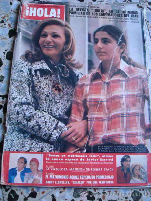 Coleccionismo de Revista Hola: FARRAH FAWCETT- ABBA- LIZ TAYLOR- CAMILO SESTO- ROCIO JURADO