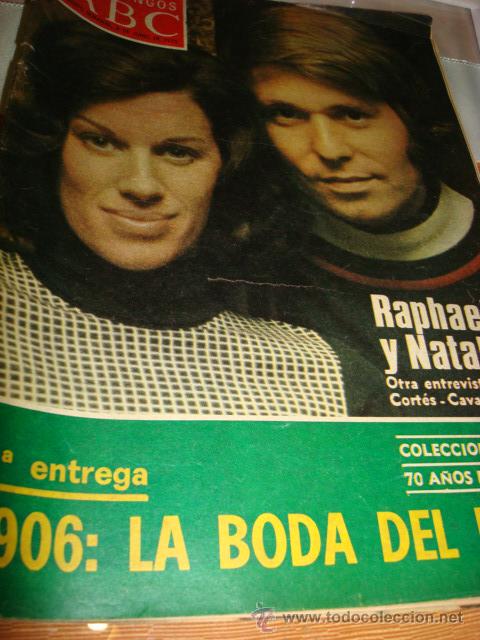 Coleccionismo de Revista Hola: RAPHAEL- NUREYEV- LOS DOMINGOS DE ABC - Foto 1