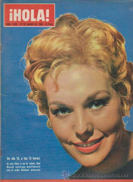 Colecionismo da Revista &iexcl;Hola!: &iexcl; HOLA ! N&ordm; 1074 - 27 MARZO 1965 - 8 PTS.