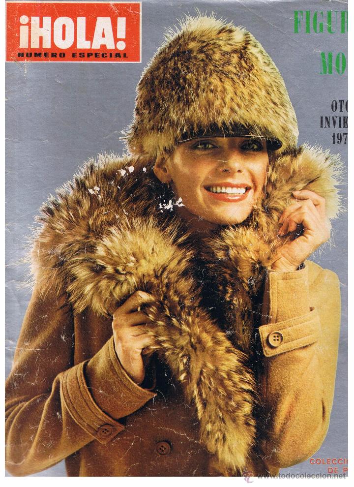 Collectionnisme de Magazine &iexcl;Hola!: REVISTA &iexcl; HOLA !. NUMERO ESPECIAL. FIGUR&Iacute;N DE MODA.  OTO&Ntilde;O/INVIERNO 1976/77(P/B5)