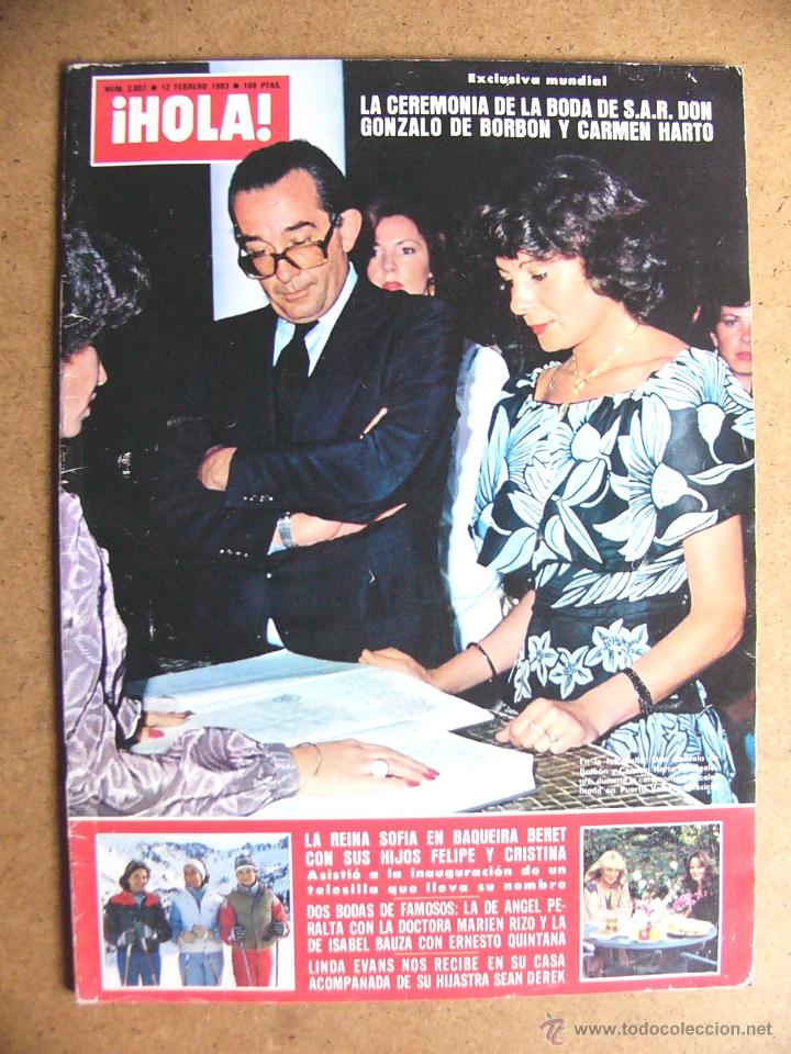 Coleccionismo de Revista Hola: Revista Hola 2007 Telescopio espacial Bertin Osborne Reina Sofia Linda Evans Bjorn Borg Carmen Harto