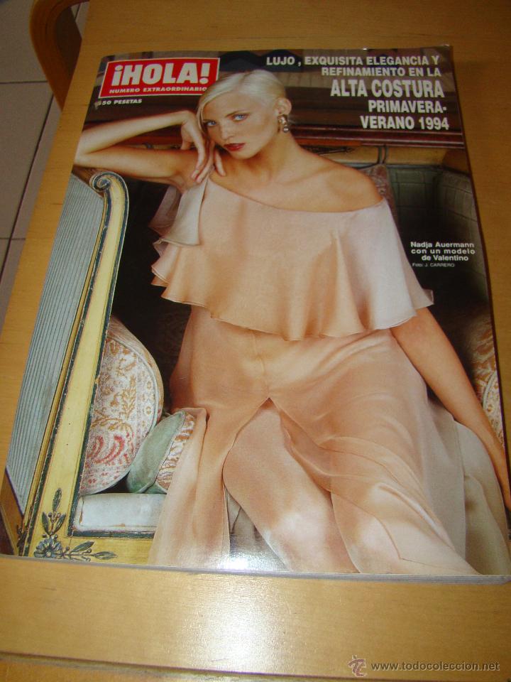 Collectionnisme de Magazine &iexcl;Hola!: HOLA - Numero Extraordinario - prmavera-verano 92-93 - NADJA AUERMANN
