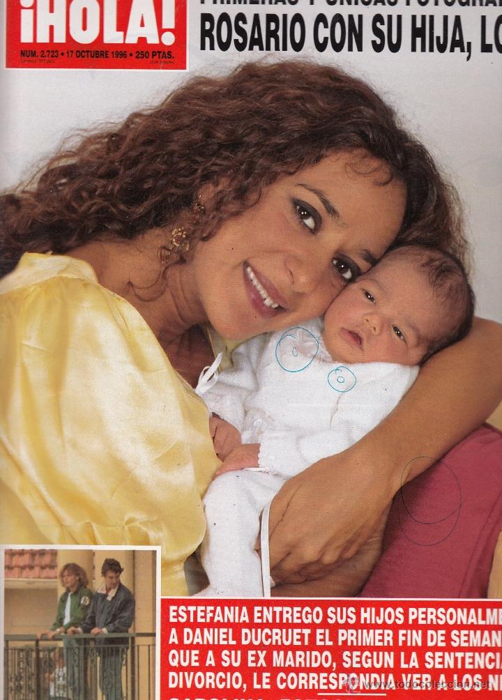 Coleccionismo de Revista Hola: REVISTA HOLA N&ordm; 2733 A&Ntilde;O 1996. ROSARIO. ESTEFANIA Y DANIEL DUCRUET. CAROLINA Y HANNOVER.
