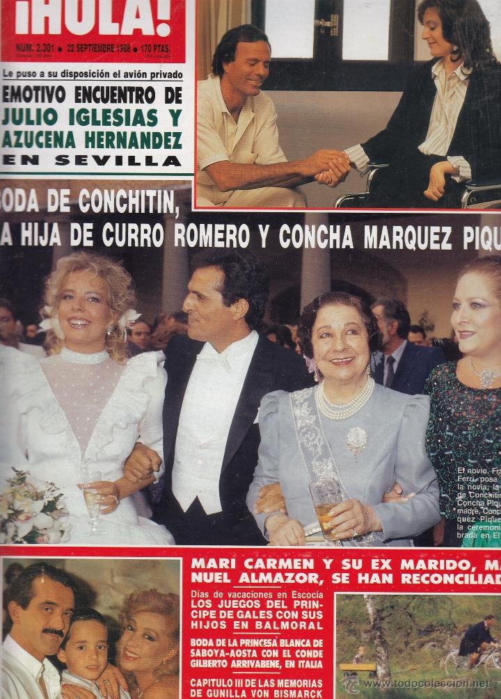 Coleccionismo de Revista Hola: REVISTA HOLA N&ordm; 3382 A&Ntilde;O 2009. BELEN Y JESULIN. FEDERICO Y MARY DE DINAMARCA. EL CORDOBES Y VICKY.