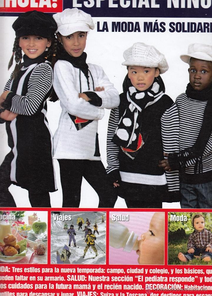 Coleccionismo de Revista Hola: REVISTA HOLA ESPELCIA NI&Ntilde;OS. LA MODA MAS SOLICITADA.