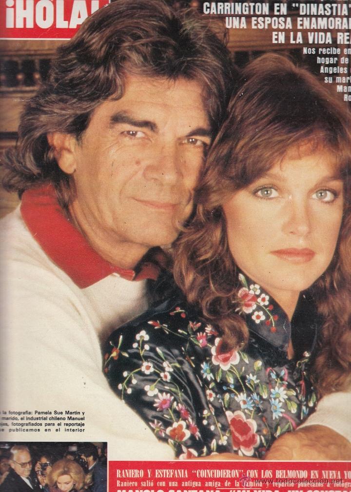 Coleccionismo de Revista Hola: REVISTA HOLA N&ordm; 2011 A&Ntilde;O 1983. PAMELA SUE MARTIN. RAINIERO Y ESTEFANIA. MANOLO SANTANA. ANTHONY.