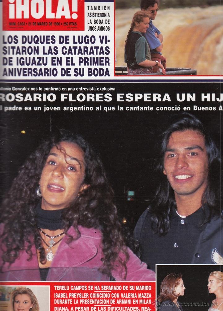 Coleccionismo de Revista Hola: REVIST HOLA N&ordm; 2693 A&Ntilde;O 1996. ROSARIO FLORES. DUQUES DE LUGO. TERELU CAMPOS. ISABEL PREYSLER.