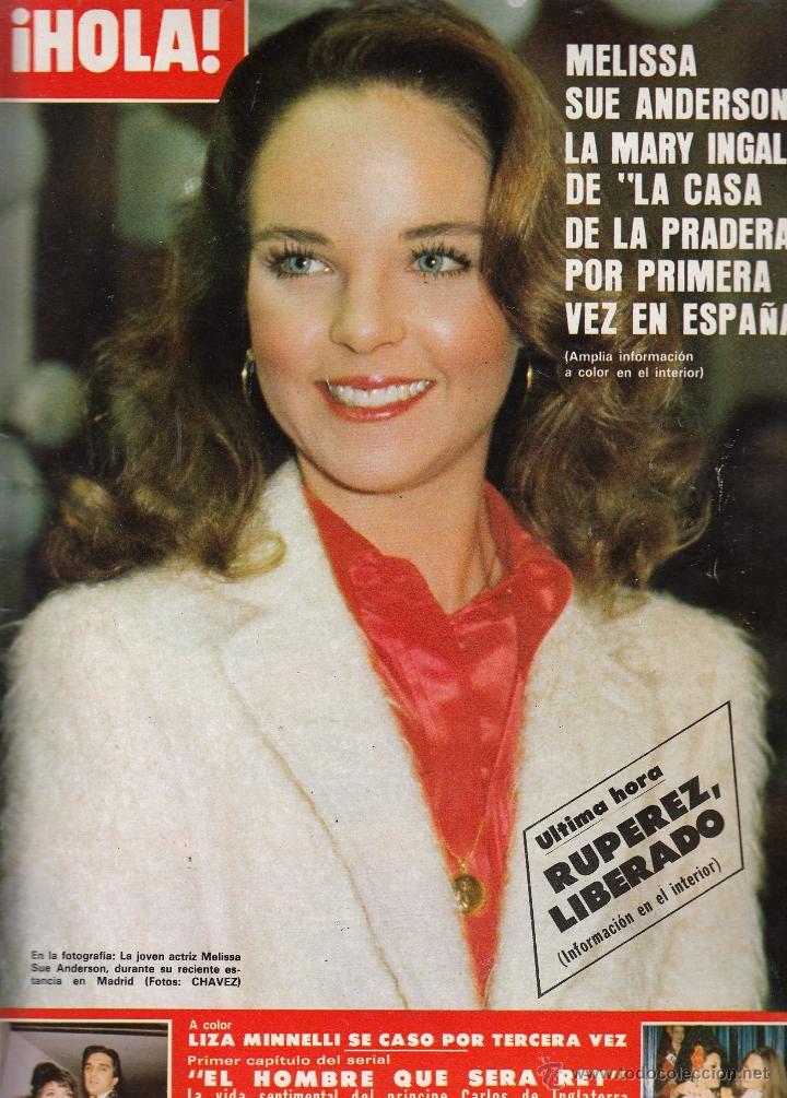 Sammeln von Zeitschriften &iexcl;Hola!: REVISTA HOLA N&ordm; 1843 A&Ntilde;O 1979. MELISSA SUE ANDERSON. LIZA MINNELLI. CRISTINA ONASSIS. CRISTINA PEREZ