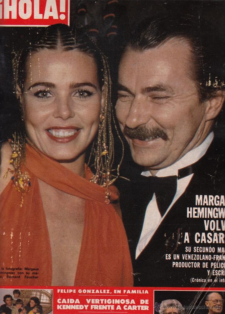 Coleccionismo de Revista Hola: REVISTA HOLA N&ordm; 1847 A&Ntilde;O 1980. MARGAUX HEMINGWAY. FELIPE CONZALEZ. REINA JUANA DE HOLANDA.