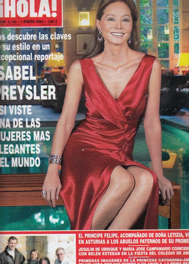 Coleccionismo de Revista Hola: REVISTA HOLA N&ordm; 3100 A&Ntilde;O 2004. ISABEL PREYSLER. PRINCIPE FELIPE Y LETIZZIA CON ABUELOS. JESULIN.