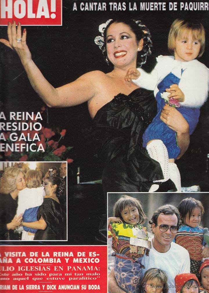 revista hola nº 2156 año 1985. isabel pantoja y - Compra venta en  todocoleccion