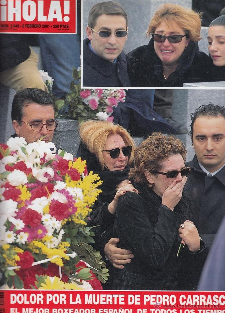Coleccionismo de Revista Hola: REVISTA HOLA N&ordm; 2948 A&Ntilde;O 2001. FUNERAL DE PEDRO CARRASCO.