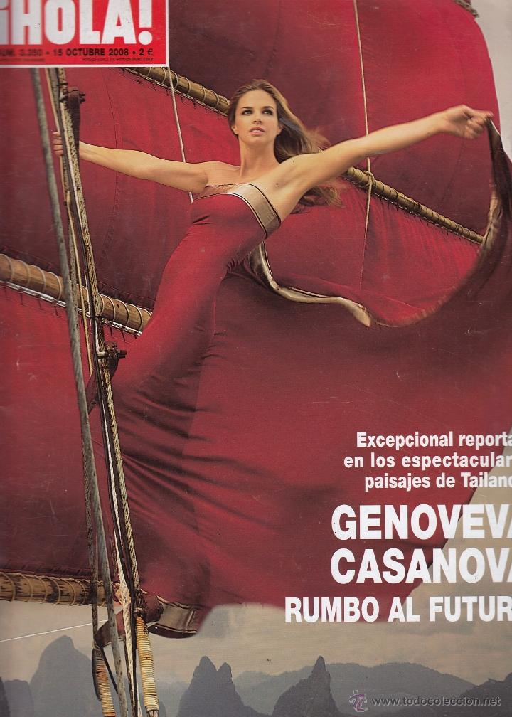 Coleccionismo de Revista Hola: REVISTA HOLA N&ordm; 3350 A&Ntilde;O 2008. GENOVEVA CASANOVA.