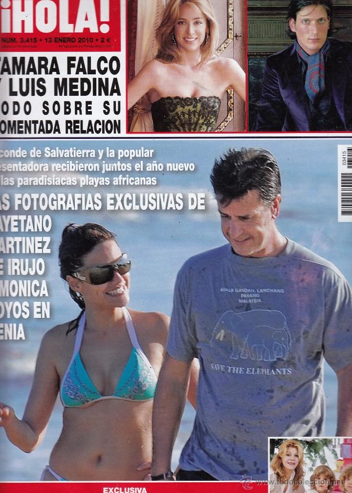 Coleccionismo de Revista Hola: REVISTA HOLA N&ordm; 3415 A&Ntilde;O 2010. TAMARA FALCO Y LUIS MEDINA. CAYETANO Y MONICA HOYOS. TITA CERVERA.