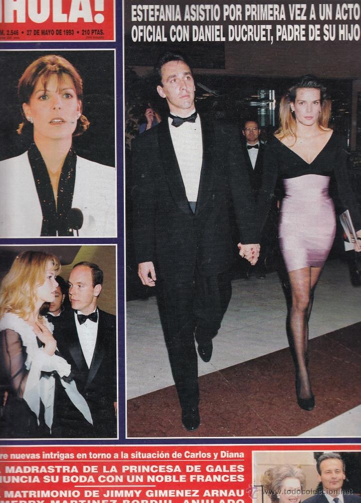 Sammeln von Zeitschriften &iexcl;Hola!: REVISTA HOLA N&ordm; 2546 A&Ntilde;O 1993. ESTEFANIA DE MONACO Y DANIEL DUCRUET. PRINCESA TESSA DE BAVIERA.