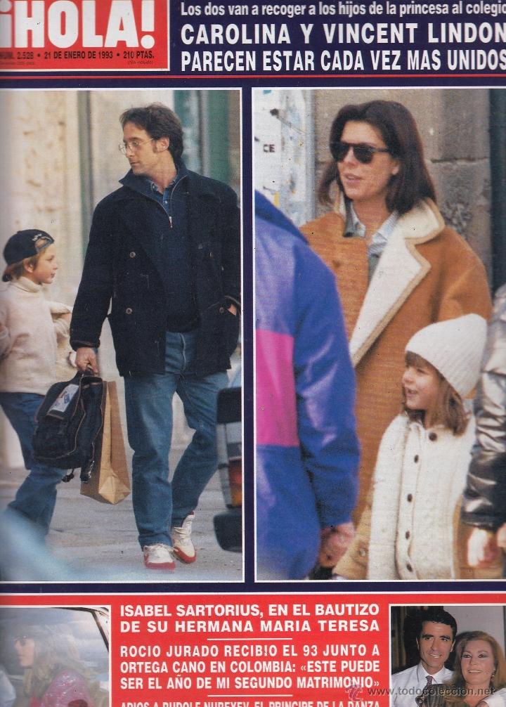 Sammeln von Zeitschriften &iexcl;Hola!: REVISTA HOLA N&ordm; 2528 A&Ntilde;O 1993. CAROLINA Y VICNET LINDON. ISABEL SARTORIUS. RICIO JURADO. P. NARUHITO