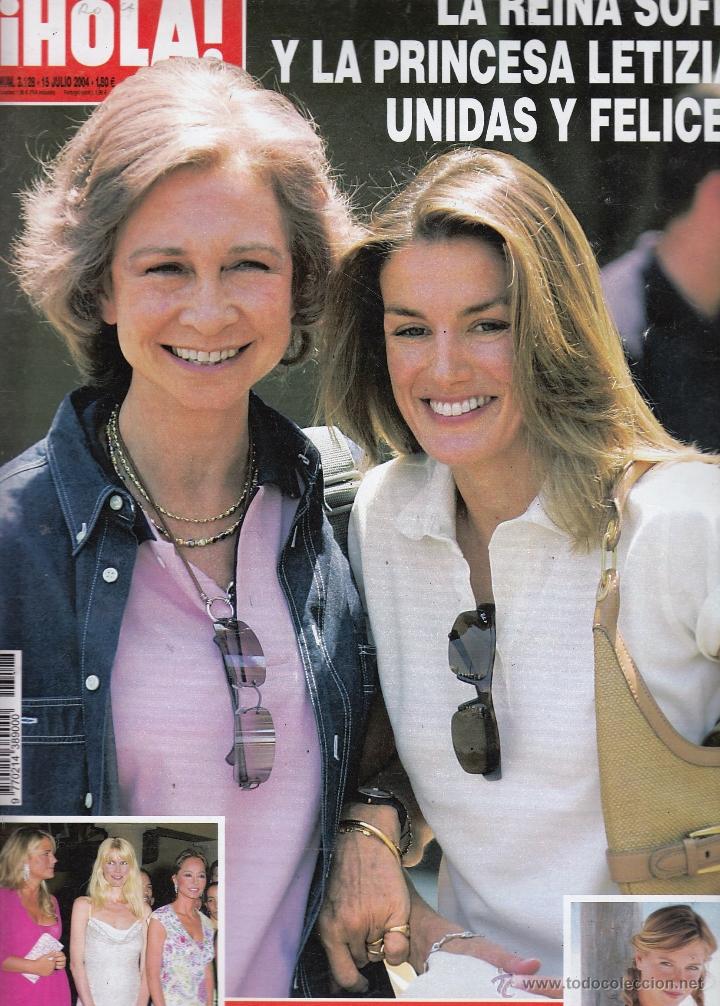 Sammeln von Zeitschriften &iexcl;Hola!: REVISTA HOLA N&ordm; 3128 A&Ntilde;O 2004. REINA SOFIA Y LETIZIA. PRINCIPE CARLOS. MARIA SHARAPOVA.