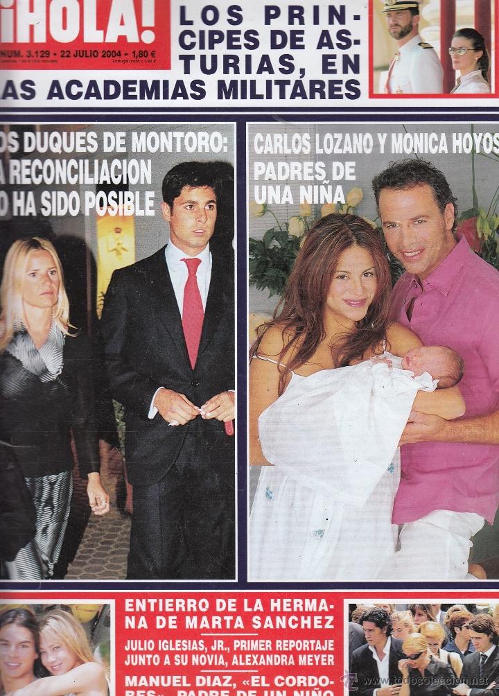Sammeln von Zeitschriften &iexcl;Hola!: REVISTA HOLA N&ordm; 3129 A&Ntilde;O 2004. PRINCIPES DE ASTURIAS.DUQUES DE MONTORO. CARLOS LOZANO Y NOMICA HOYOS