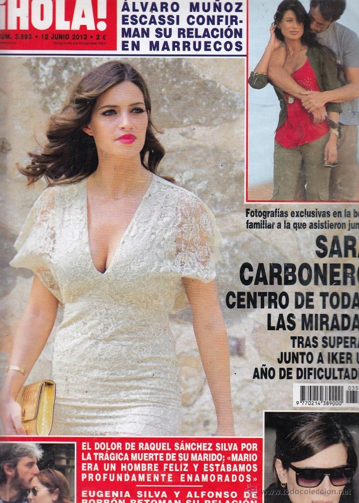 Collectionnisme de Magazine &iexcl;Hola!: REVISTA HOLA N&ordm; 3593 A&Ntilde;O 2013. SONIA FERRER Y ALVARO MU&Ntilde;OZ ESCASSI. SARA CARBONERO. EUGENIA SILVA.