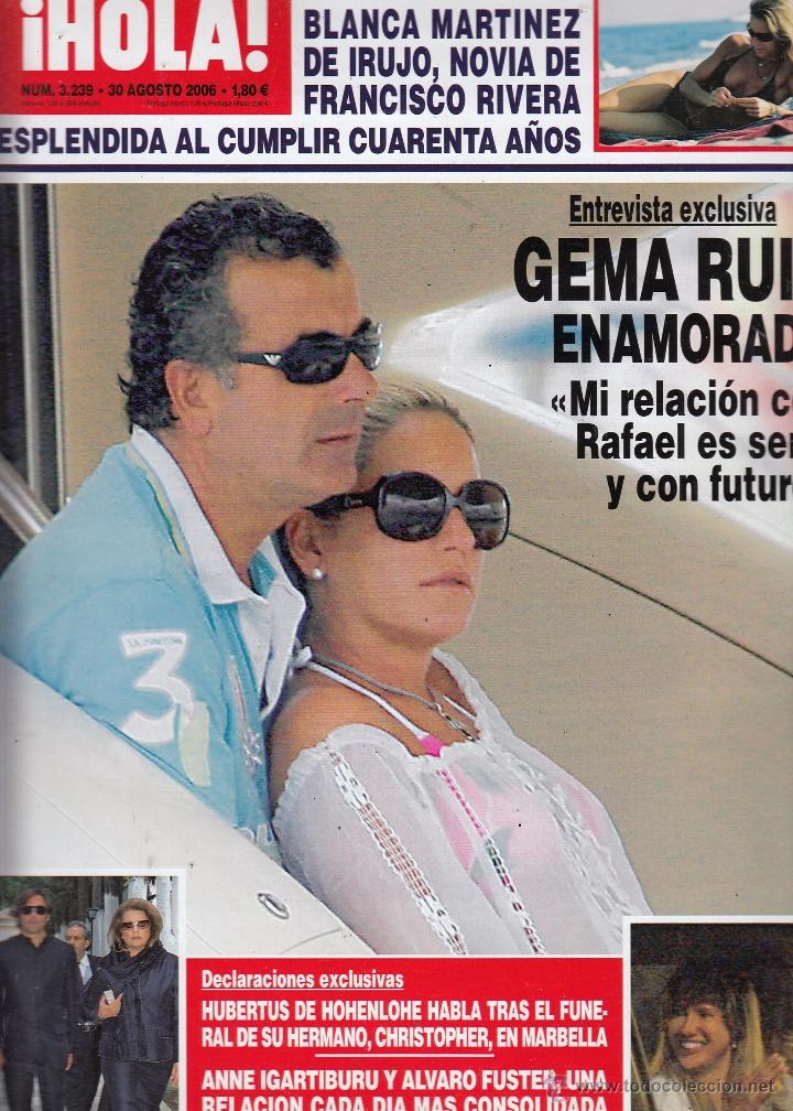 Sammeln von Zeitschriften &iexcl;Hola!: REVISTA HOLA N&ordm; 3329 A&Ntilde;O 2006. BLANCA MARTINEZ DE IRUJO. GEMA RUIZ. ANNE IGARTIBURU Y ALVARO FUSTER.