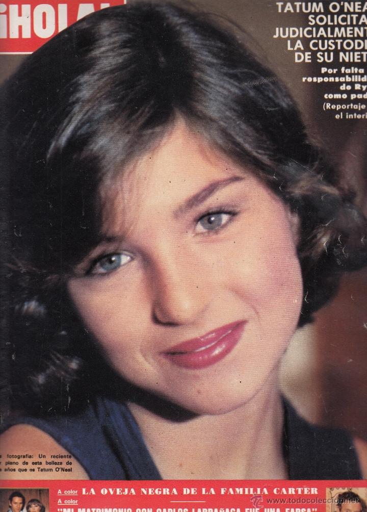 Sammeln von Zeitschriften &iexcl;Hola!: REVISTA HOLA N&ordm; 1744 A&Ntilde;O 1976. TATUM O&acute;NEAL. MARIA LUISA MERLO. PETER TOWNSEND.