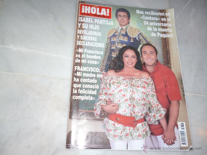 Collectionnisme de Magazine &iexcl;Hola!: REVISTA HOLA N&ordm; 3346--17 SEPTIEMBRE 2008-- ANIVERSARIO MUERTE PAQUIRRI