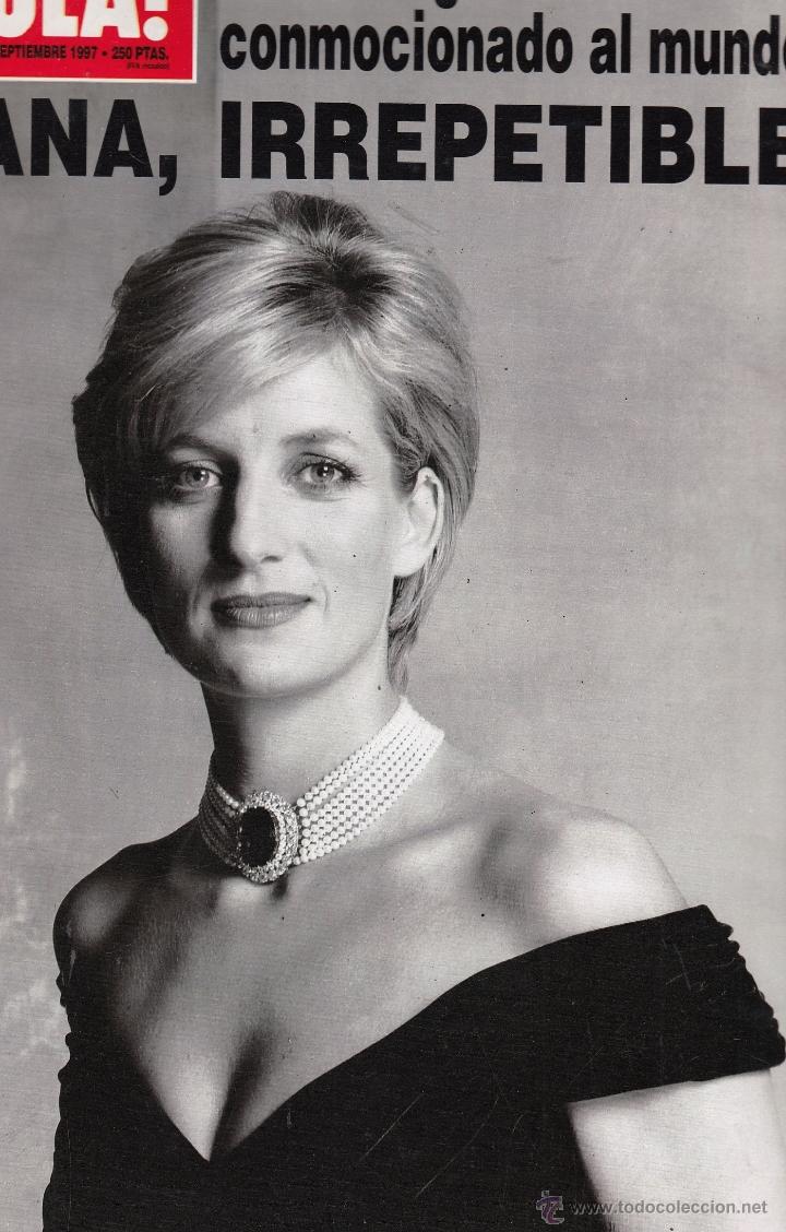 Coleccionismo de Revista Hola: REVISTA HOLA N&ordm; 2770 A&Ntilde;O 1997. SU TRAGICA MUERTE HA CONMOCIONADO AL MUNDO DIANA, IRREPETIBLE.