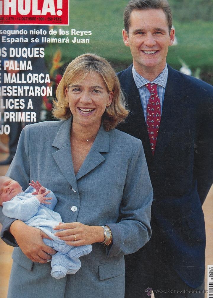 Coleccionismo de Revista Hola: REVISTA HOLA N&ordm; 2879 A&Ntilde;O 1999. LOS DUQUES DE PALMA EN MALLORCA.