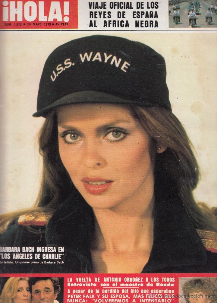 Coleccionismo de Revista Hola: REVISTA HOLA N&ordm; 1813 A&Ntilde;O 1979. BARBARA BACH. ANTONIO ORDO&Ntilde;EZ. INGER NILSSON PIPI CALZASLARGAS.