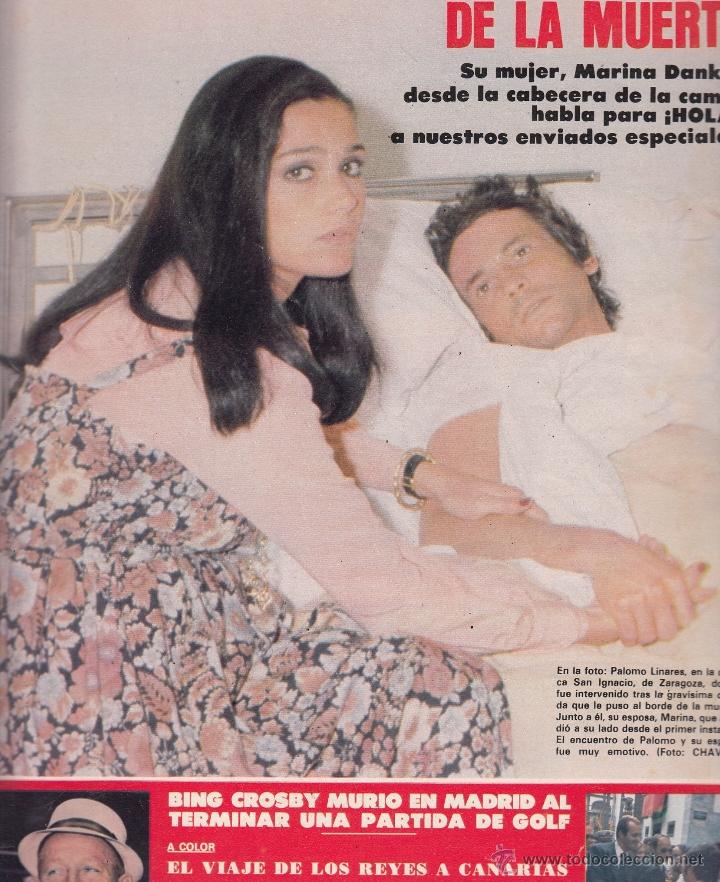 Coleccionismo de Revista Hola: REVISTA HOLA N&ordm; 1731 A&Ntilde;O 1977. PALOMO LINARES Y MARINA DANKO. SOFIA LOREN. VIEAJE REYES DE ESPA&Ntilde;A.