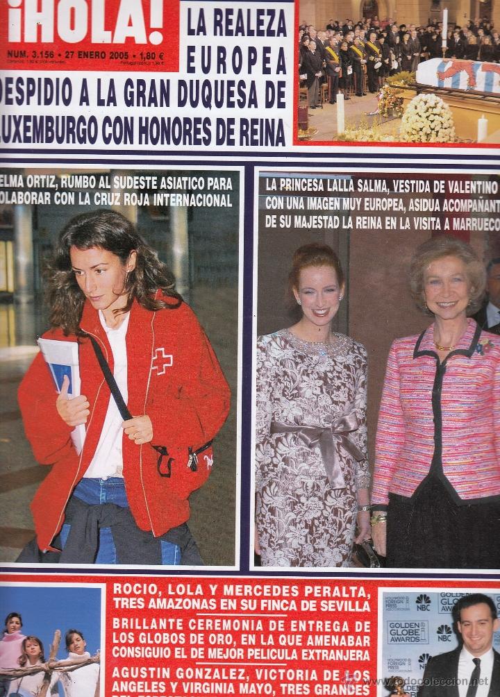 Coleccionismo de Revista Hola: REVISTA HOLA N&ordm; 3156 A&Ntilde;O 2005. TELMA ORTIZ. PRINCESA LALLA SALMA. GLOBOS DE ORO. ROCIO LOLA PERALTA.
