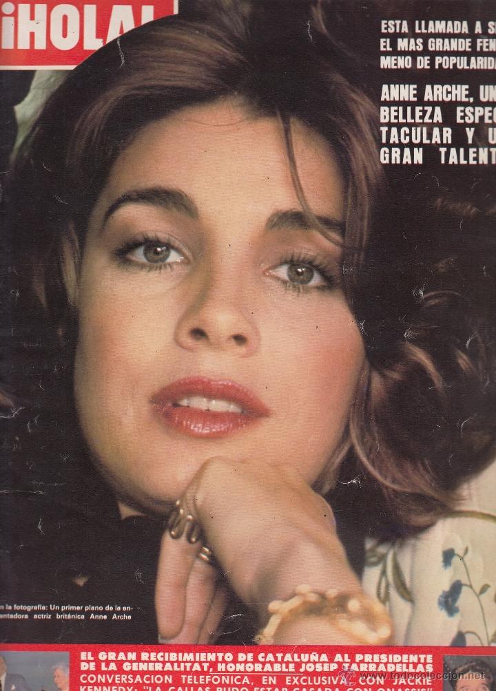 Coleccionismo de Revista Hola: REVISTA HOLA N&ordm; 1732 A&Ntilde;O 1977. ANNE ARCHE. JOSEP TARRADELLAS. JACKIE KENNEDY. OLAF DE NORUEGA.