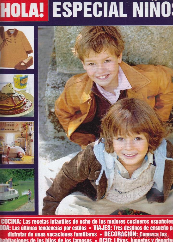 Collectionnisme de Magazine &iexcl;Hola!: REVISTA HOLA ESPECIAL NI&Ntilde;OS. COCINA. VIAJES. DECORCION. MODA.