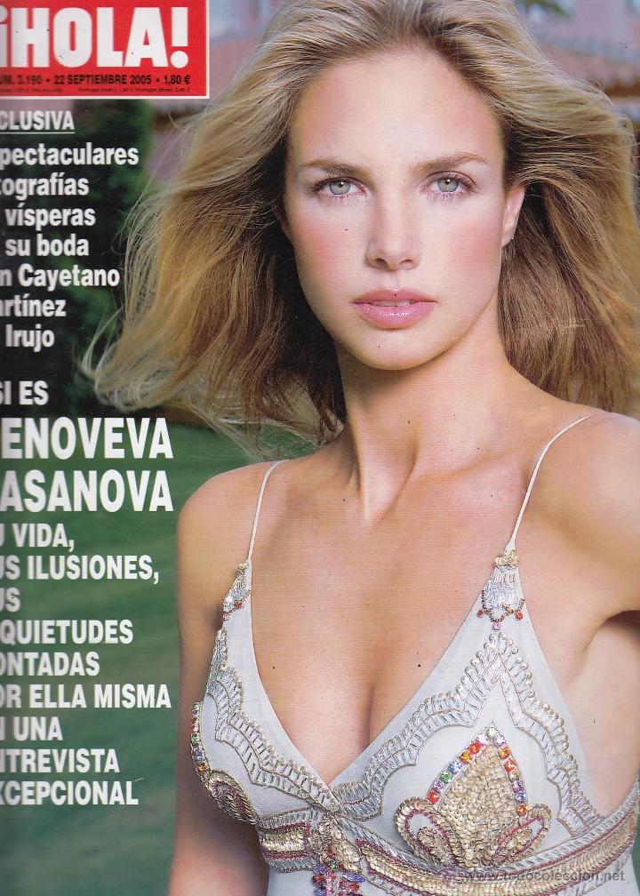 Collectionnisme de Magazine &iexcl;Hola!: REVISTA HOLA N&ordm; 3190 A.O 2005. GENOVEVA CASANOVA.