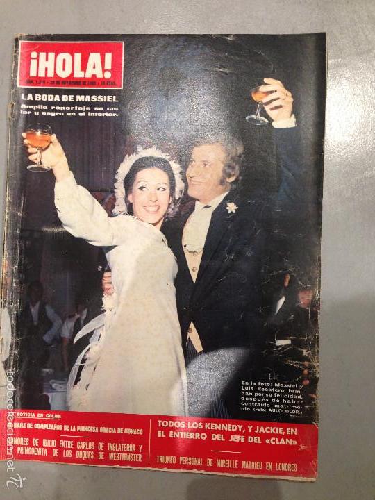 revista hola del 29 noviembre de 1969 número 13 - Compra venta en  todocoleccion