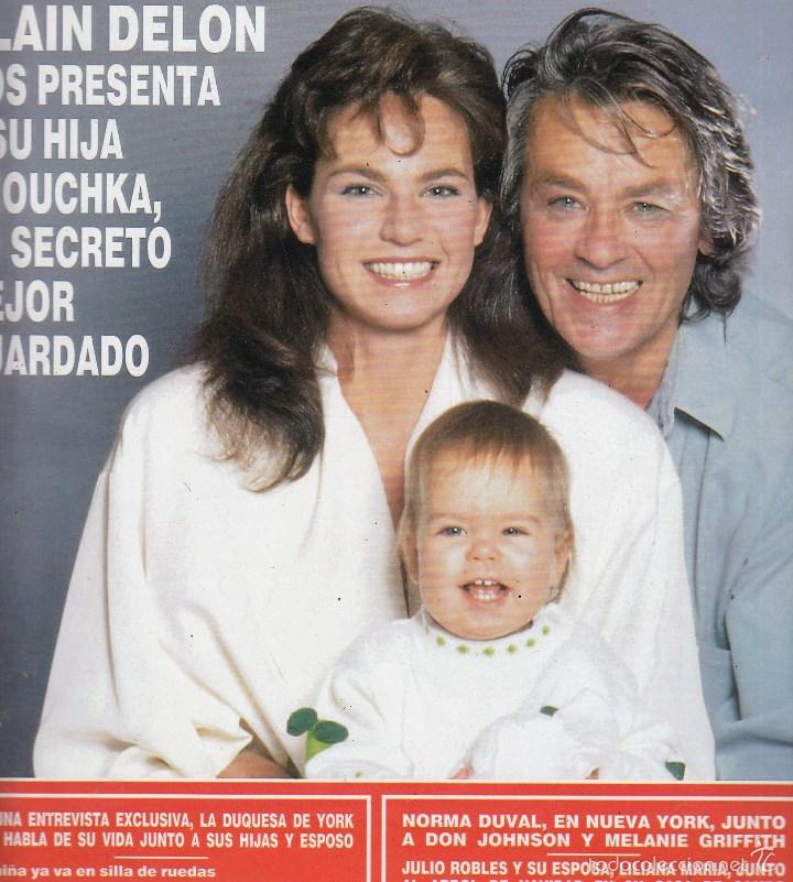 Collection Magazine &iexcl;Hola!: REVISTA HOLA N&ordm; 2470 A&Ntilde;O 1991. NOOR DE JORDANIA. ALAIN DELON Y SU HIJA. DUQUESA DE YORK. NORMA DUVAL