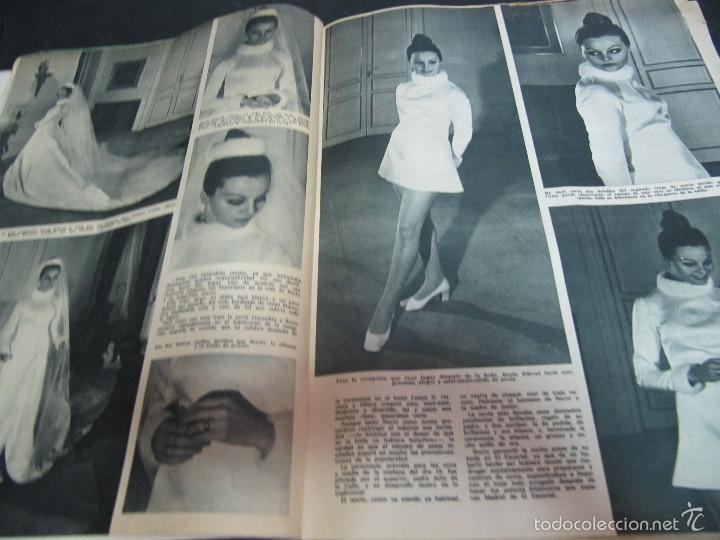 Coleccionismo de Revista Hola: REVISTA HOLA ENERO 1970. EL TRAJE DE NOVIA DE ROCIO DURCAL. GINA LOLLOBRIGIDA LIZ TAYLOR PETULA CLA - Foto 7 - 56394395
