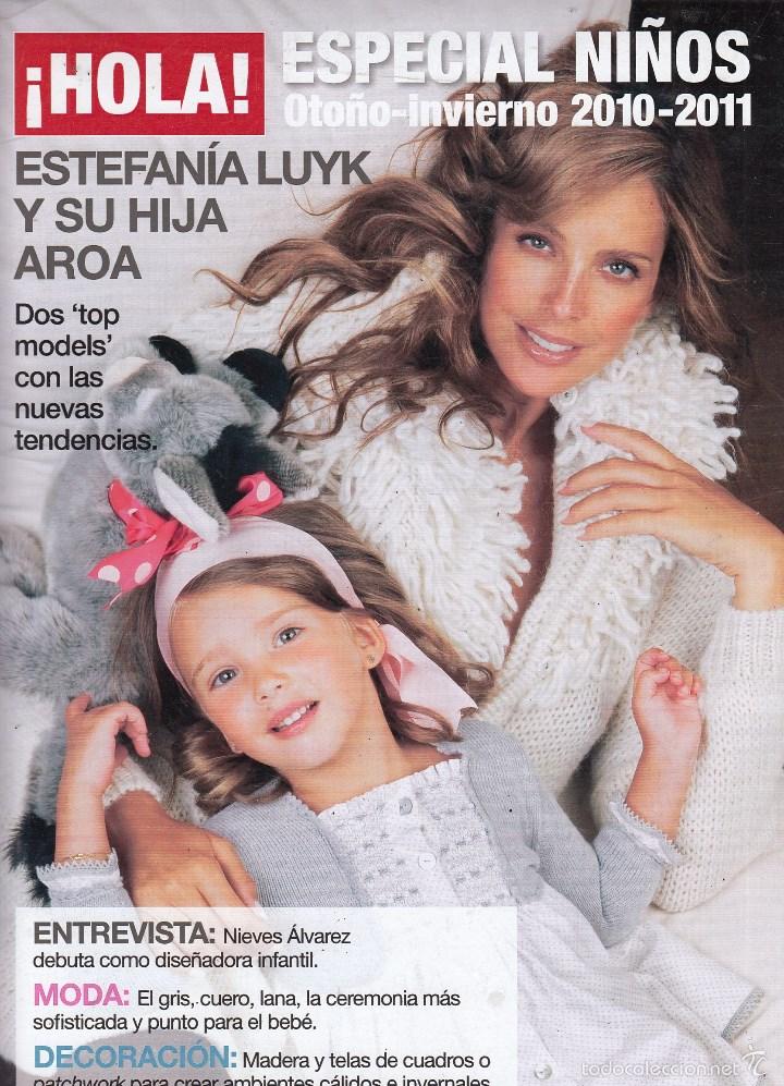 Coleccionismo de Revista Hola: ESPECIAL HOLA NI&Ntilde;OS OTO&Ntilde;O-INVIERNO 2010-2011. NIEVES ALVAREZ.