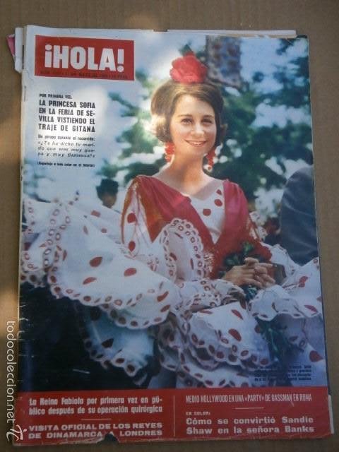 Collectionnisme de Magazine &iexcl;Hola!: Revista Hola,11 de mayo de 1968, Num 1237