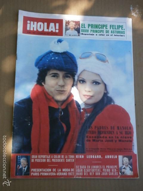 Collectionnisme de Magazine &iexcl;Hola!: Revista Hola,5-2-77,n&ordm; 1693